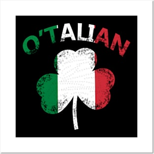 O'talian italian st patricks day Posters and Art